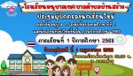 โรงเรียนอนุบาลเทศบาลตำบลบ้านสร้าง ประชุมผู้ปกครองนักเรียน ปี
